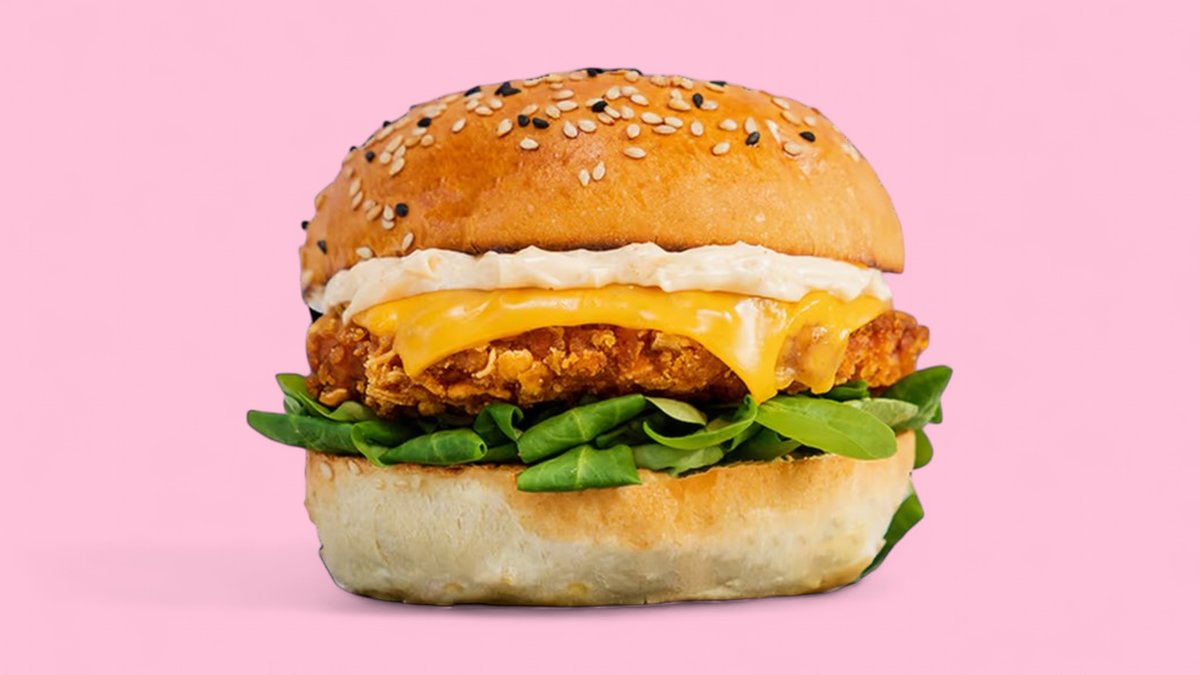 Pans Crunchy Chik'n Burger