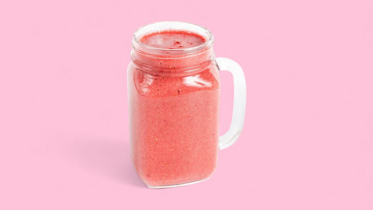Strawberry and Banana Kiss Smoothie
