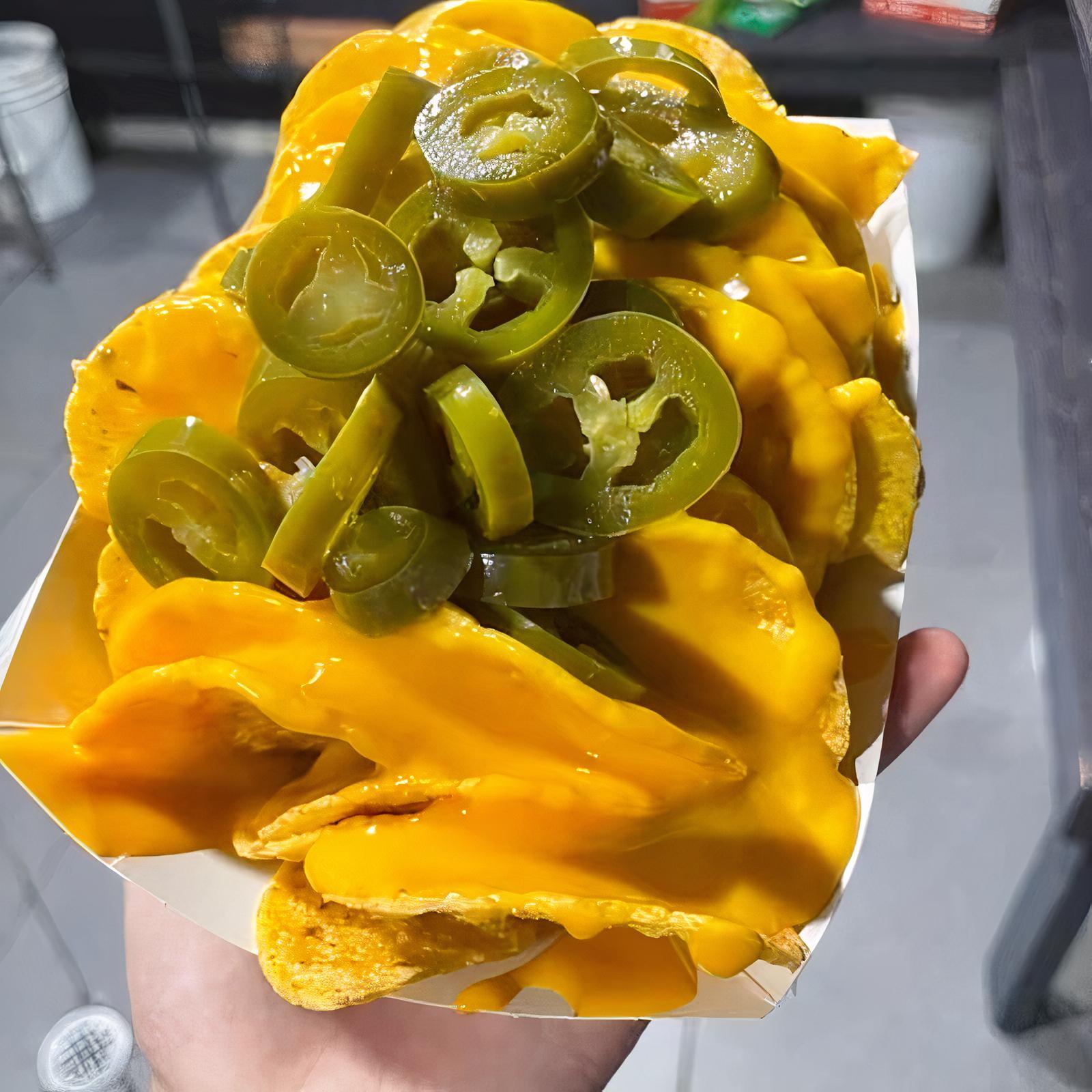 Nachos W Chilli and Cheese