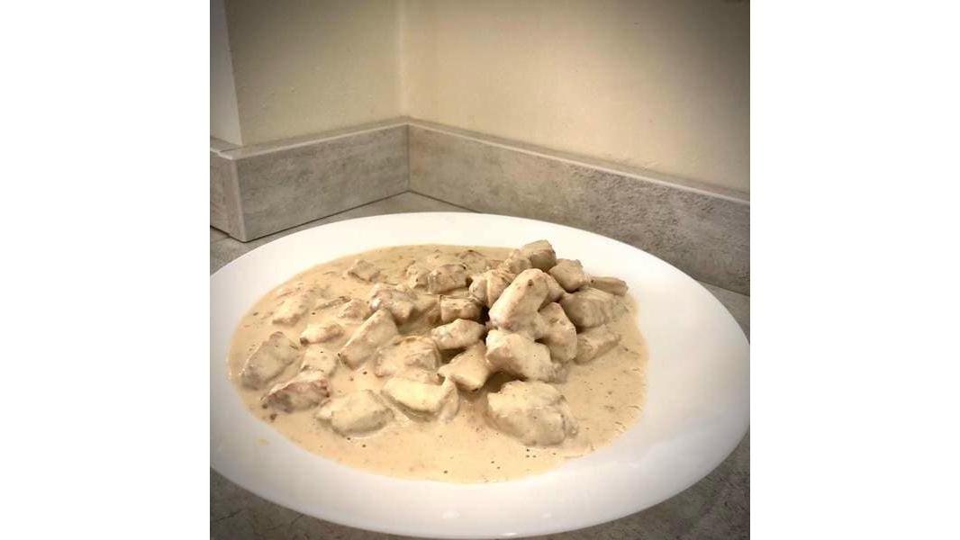 File de porc cu muștar