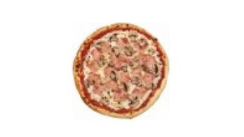 Pizza Prosciuto e Funghi 32cm