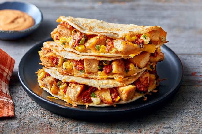 Chicken Fajita Quesadillas