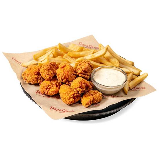Boneless Wings and Fries Basket