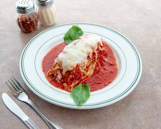 Baked lasagna pasta