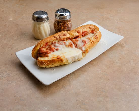 Chicken parmigiana hot sub