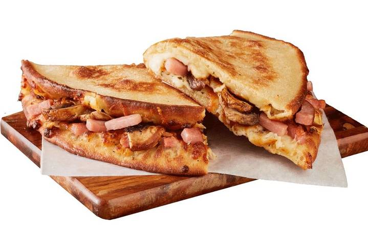 Papadia Jamón y Hongos