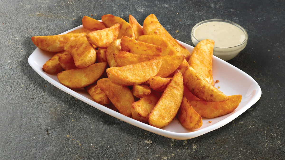 Seasoned Potato Wedges