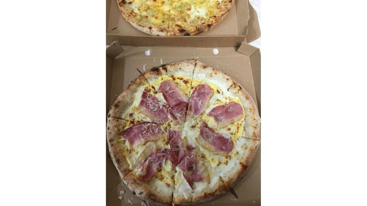 Pizza Carbonara 50