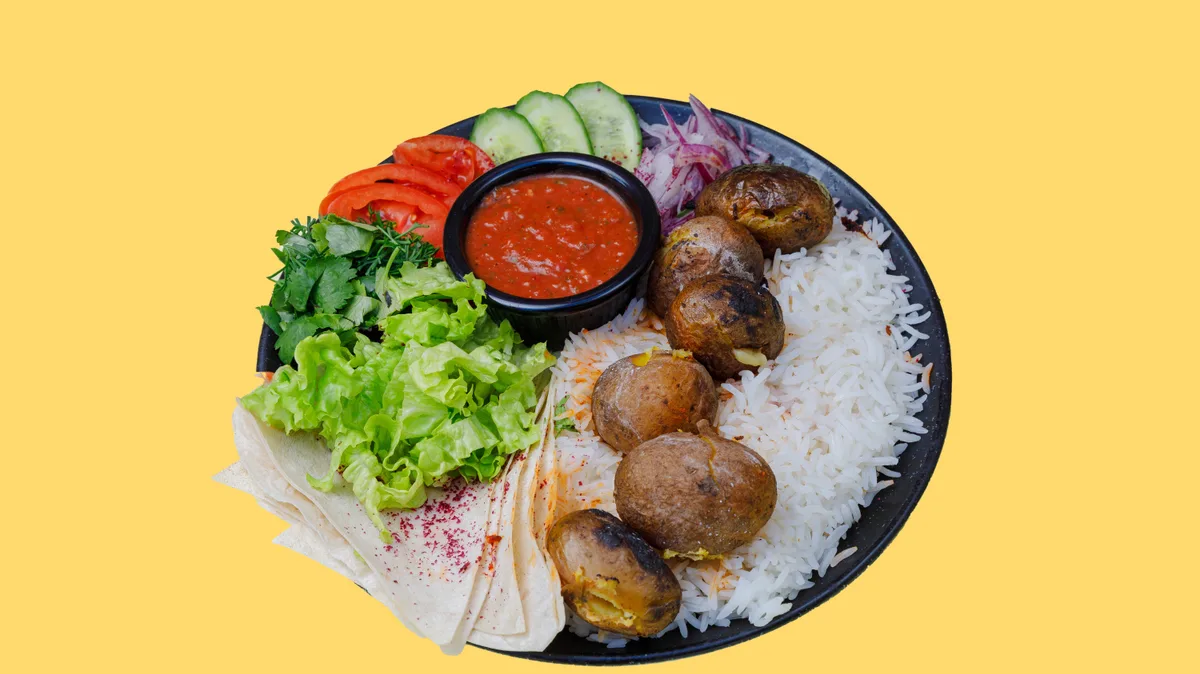 Vegan Kababı Qabda
