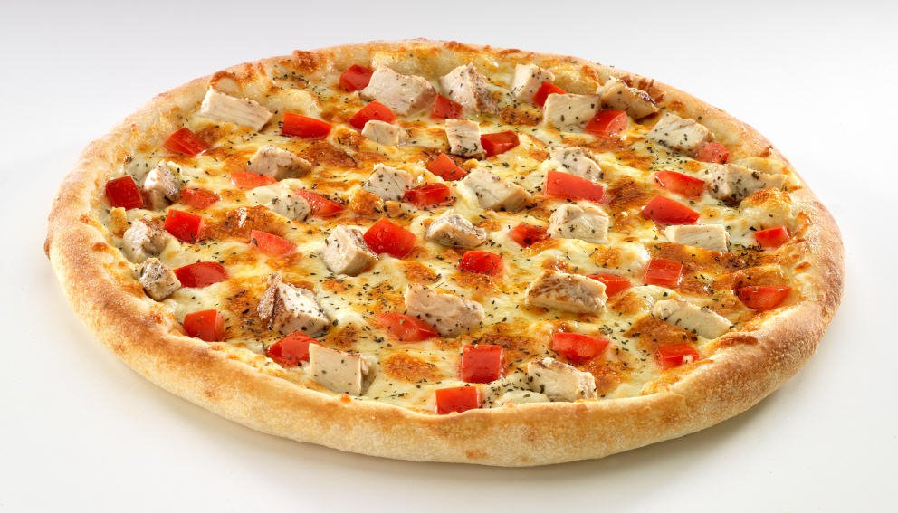 Chicken Margherita Pizza (Xl 16 Slices)