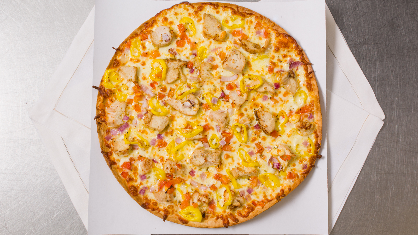 Chicken Mediterranean (Large 10 Slices)