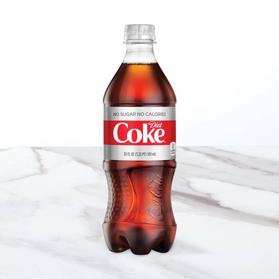 Bottled Diet Coke 20 oz.