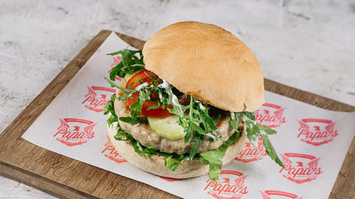 Chicken burger