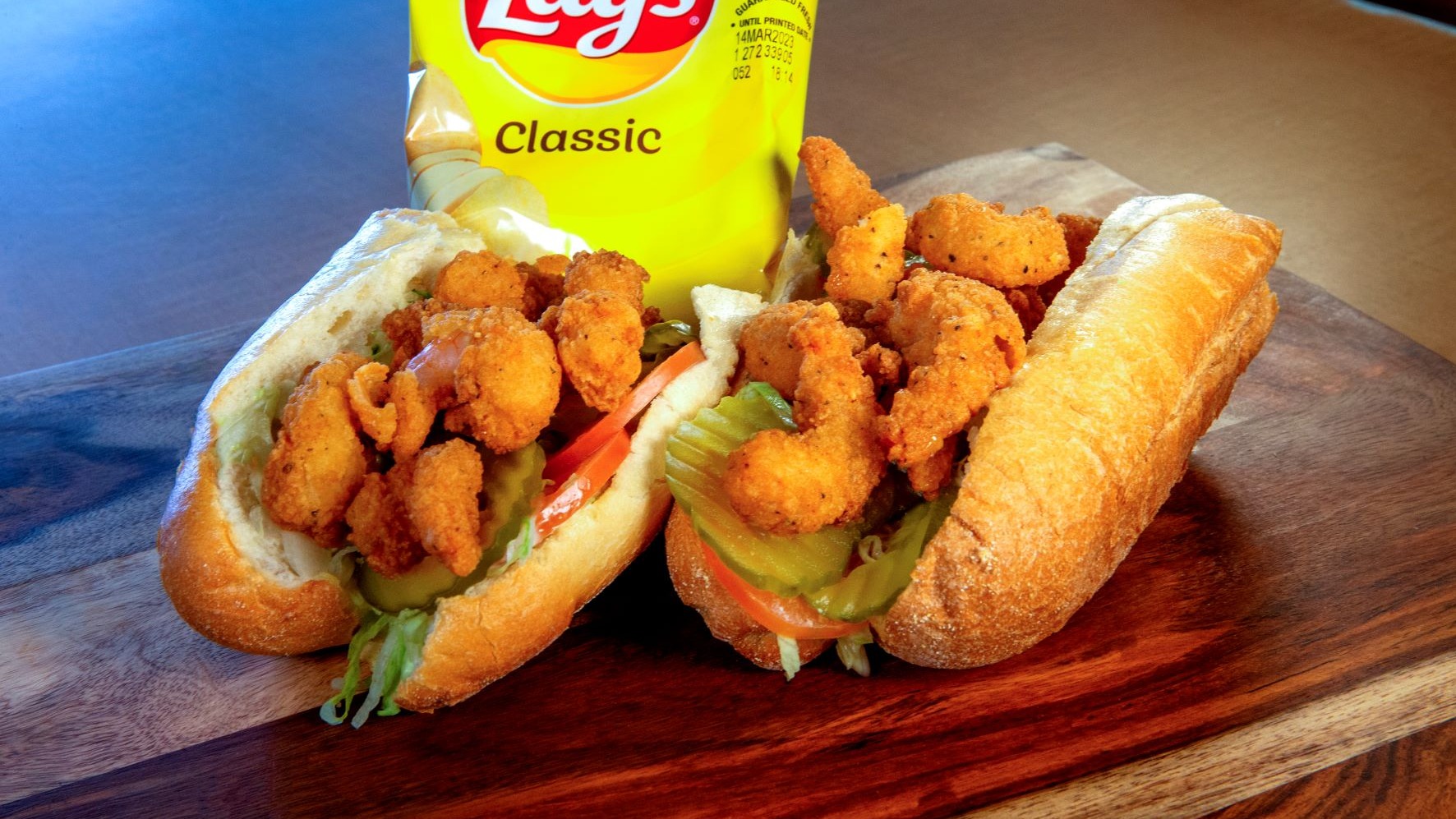 Fried Shrimp Po'boy