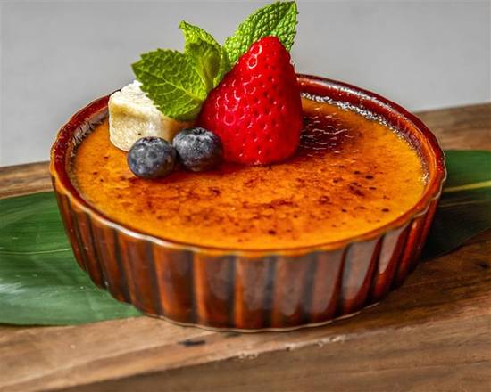 Thai Tea Creme Brule