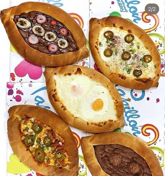 Adjarkan with 2 Eggs with Jalapenos + Chives