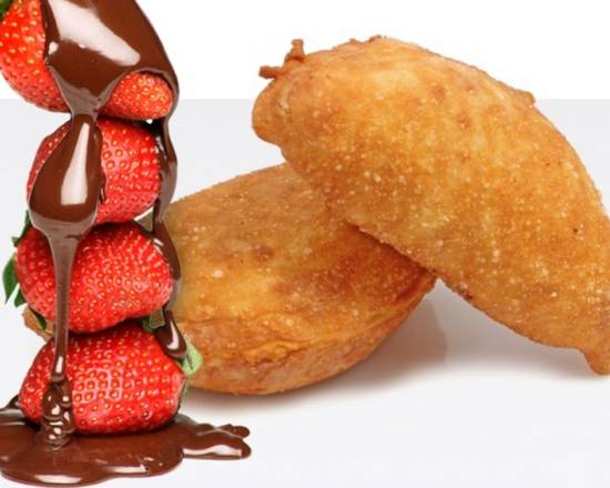 Nutella Strawberry Empanada