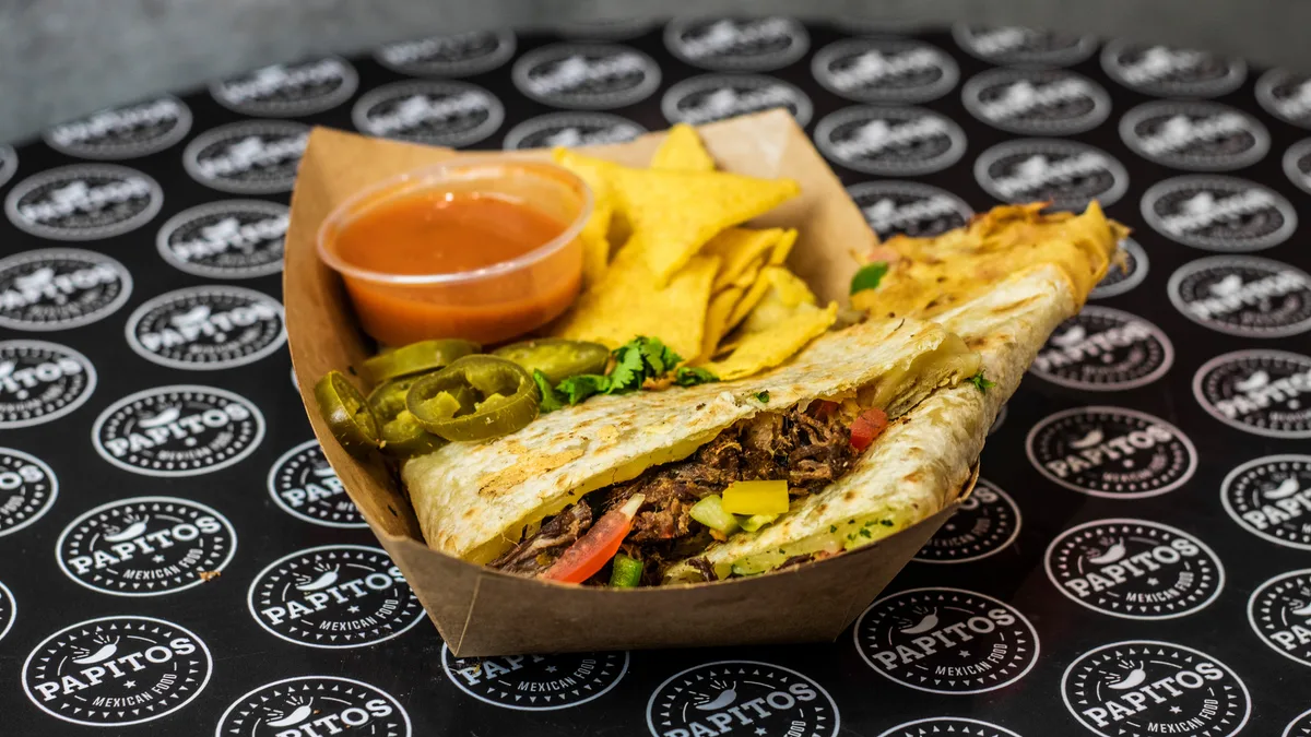 Marhahúsos quesadilla