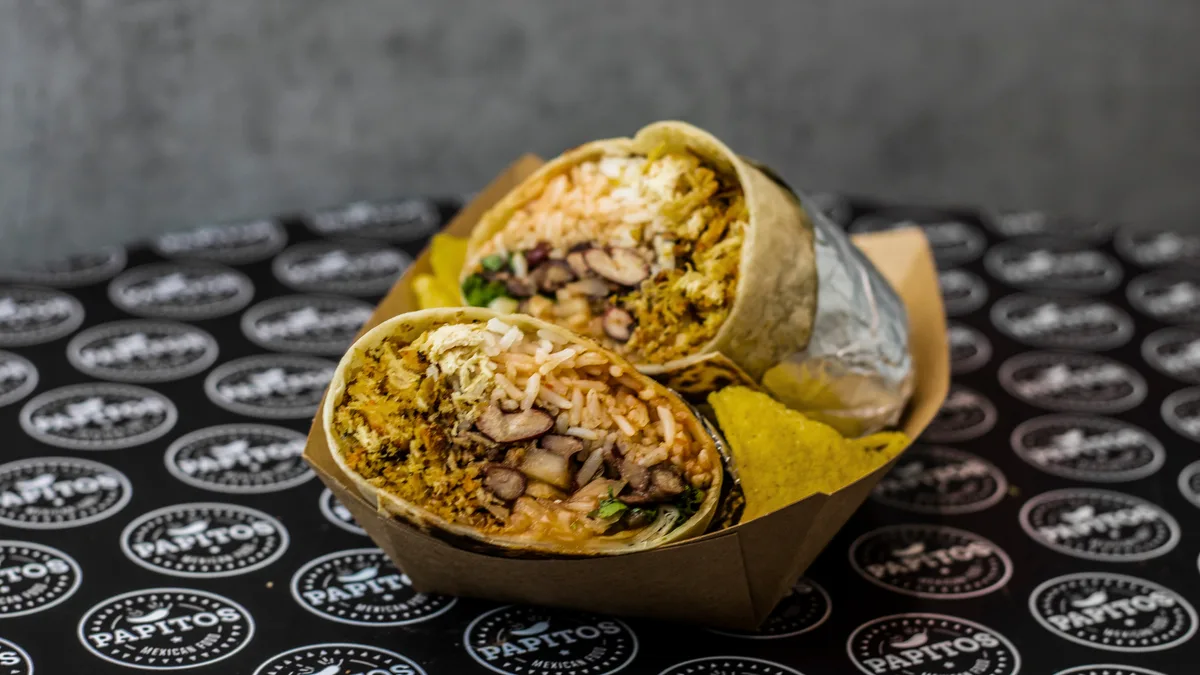Sertés burrito
