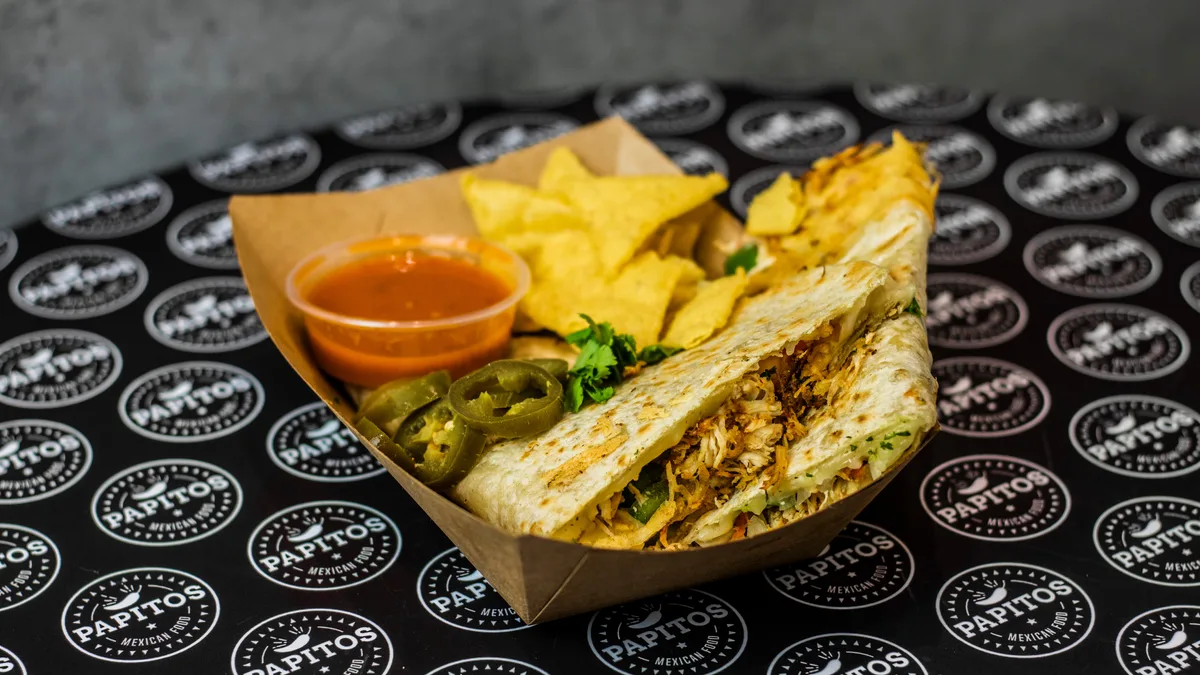 Sertés quesadilla