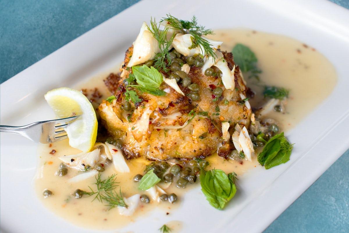 Baked Jumbo Lump Crab Cake
