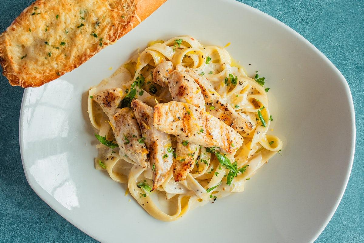 Grilled Chicken Alfredo