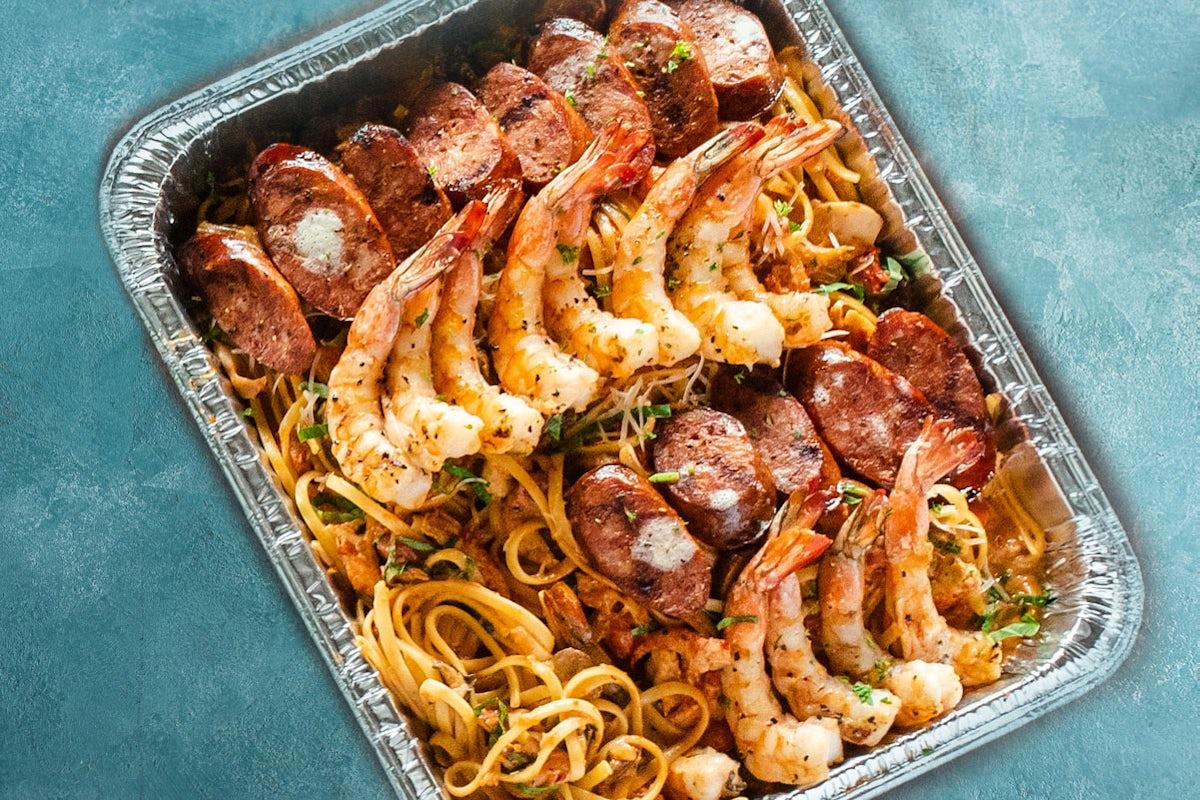 Pasta Mardi Gras (Serves 5)