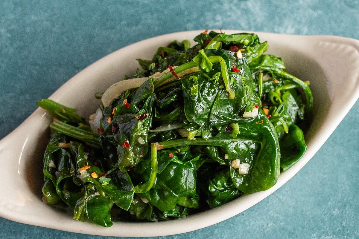 Sautéed Spinach
