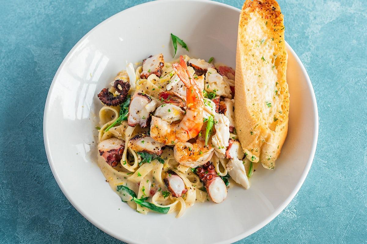 Seafood Tagliatelle Pasta
