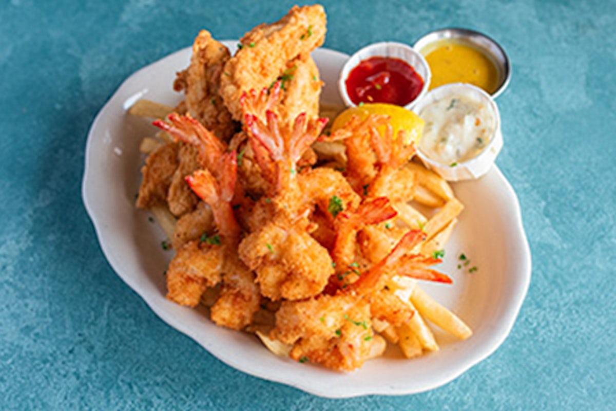 Shrimp and Cajun Chicken Tenderloins