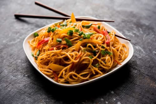 Dhaba Chicken Noodles