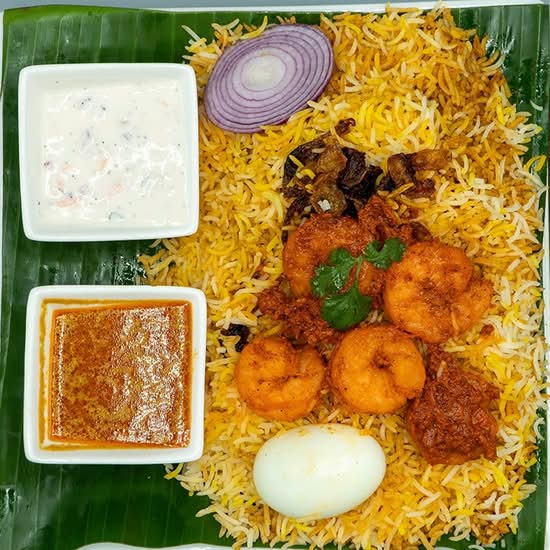 Shrimp Biryani