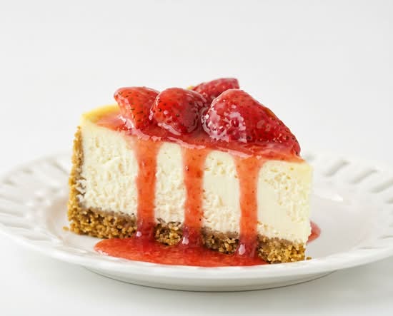 Cheesecake with Strawberries