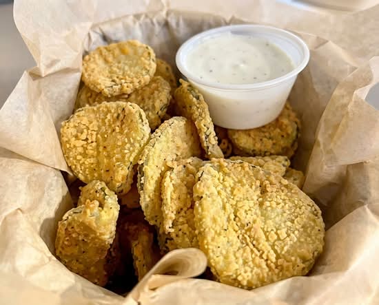 Fried Pickles W/ Ranch Cup