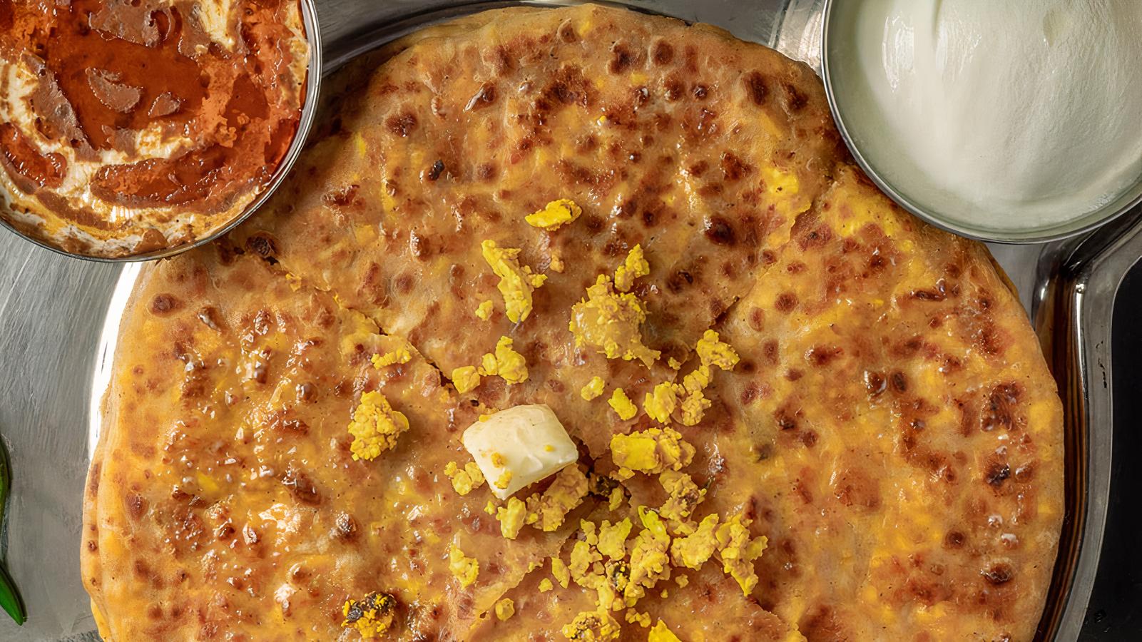 Paneer Bhurji Paratha