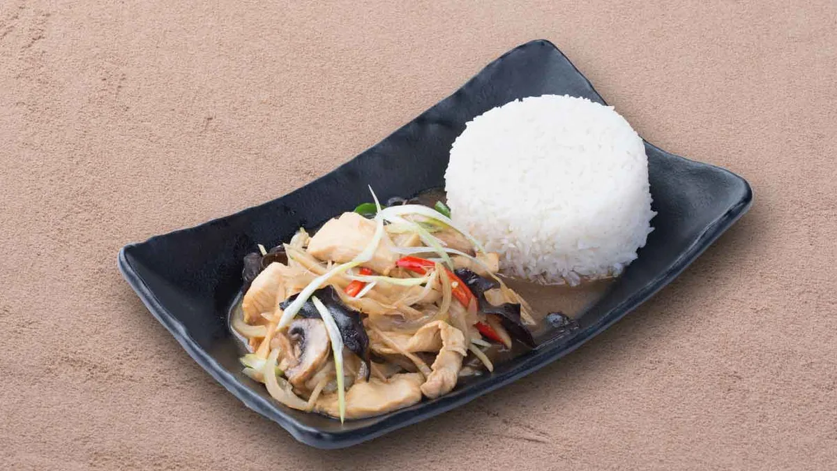 Kai Pad Khing   🌶️