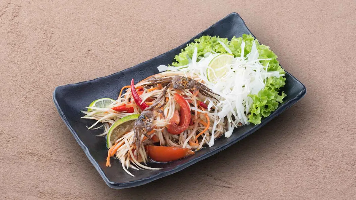 Som Tam Papaya Poo 🌶️