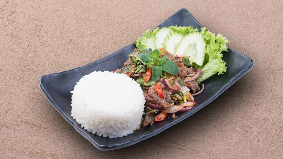 Yum Nuea Naam Tok    🌶️