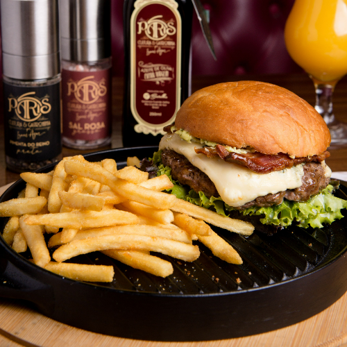 Burger P6 au Gorgonzola à "Simaria"
