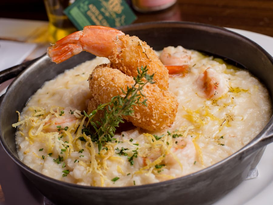 Risotto au Citron Aux Crevettes à “Tati Zaqui”