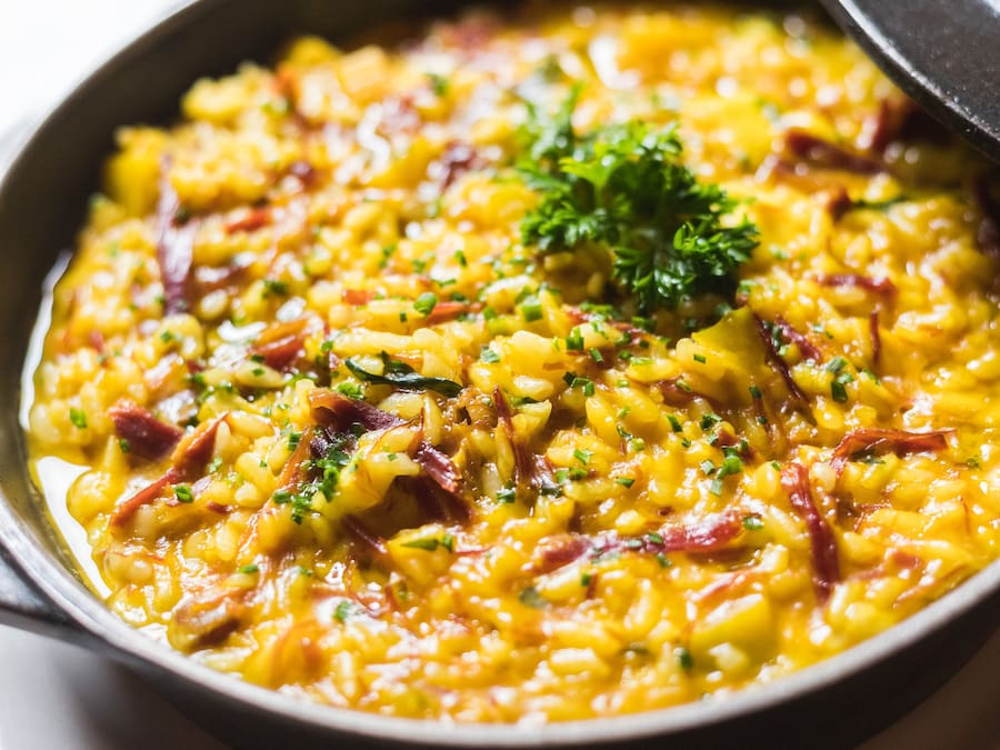 Risotto Citrouille à "Tirullipa"