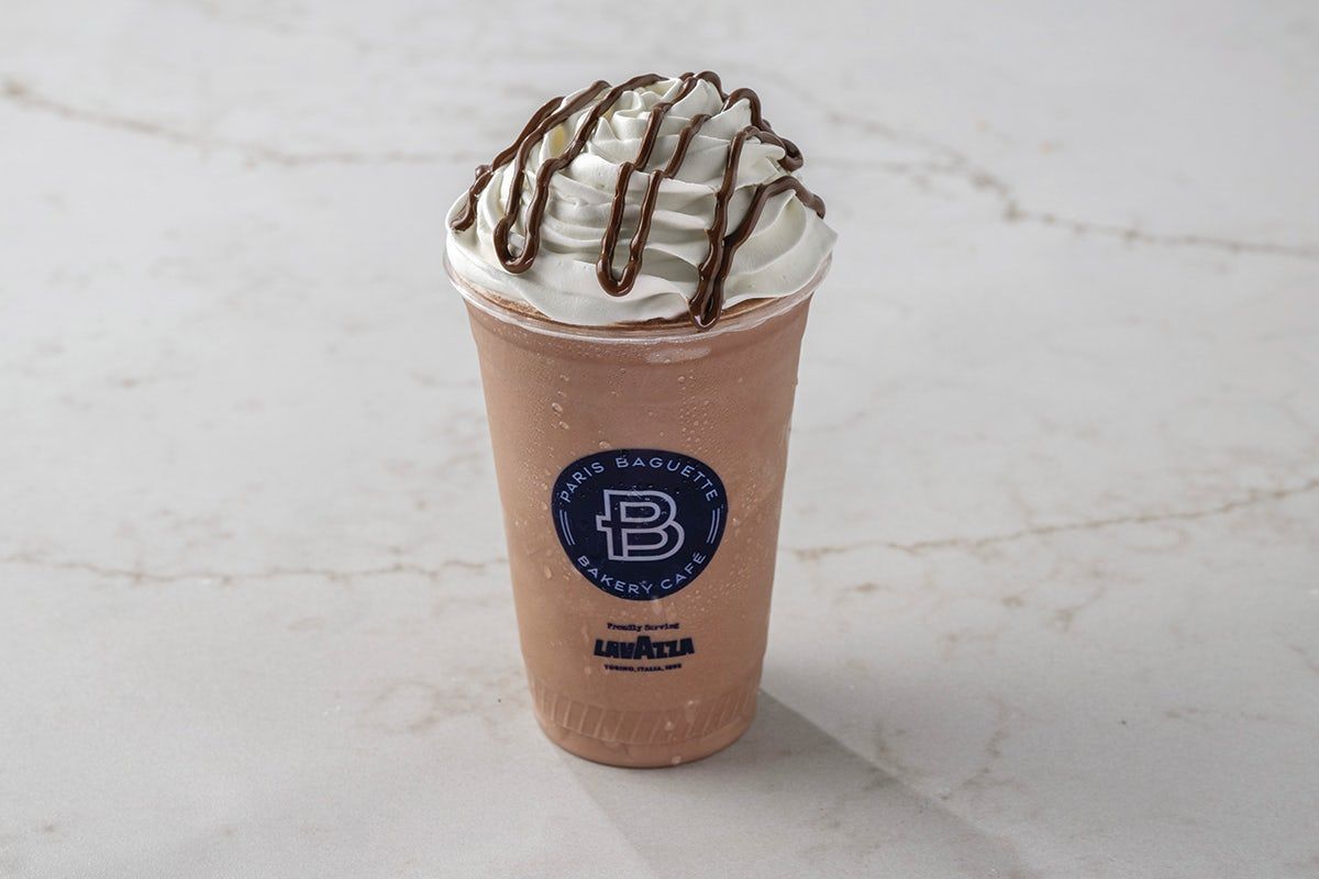 Chocolate Hazelnut Frappe with Nutella