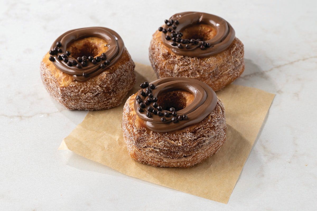Croissant Donut with Nutella