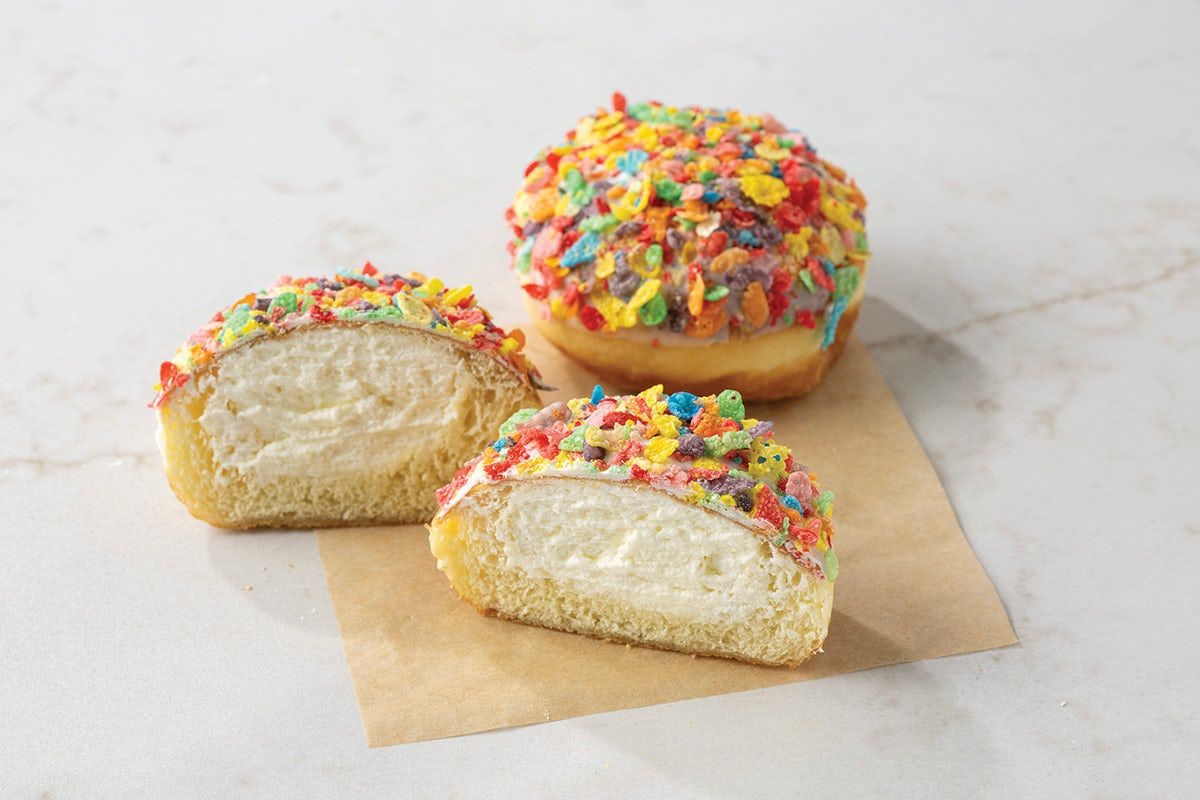 Milk and Cereal King Cream Donut