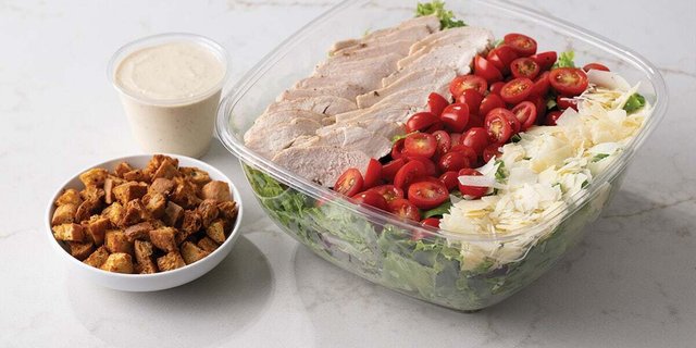 Catering Grilled Chicken Caesar Salad