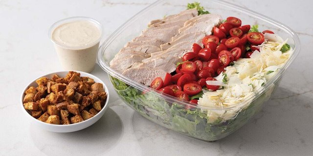 Grilled Chicken Caesar Salad
