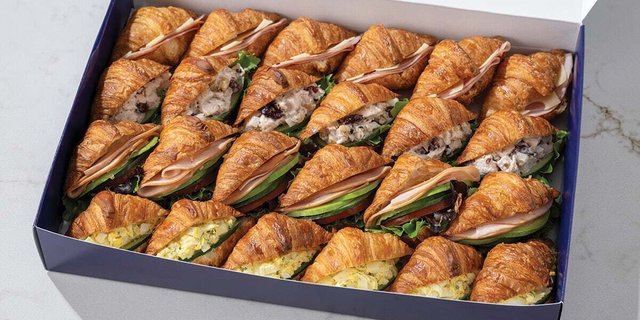 Mini Croissant Lunch Sandwiches
