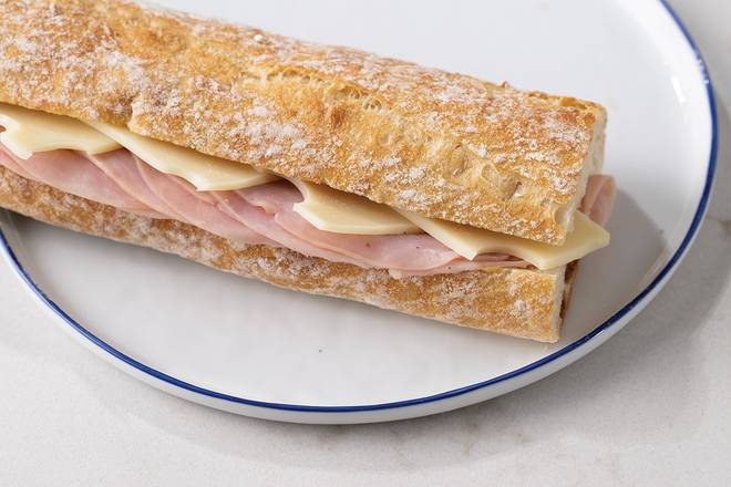 Ham and Cheese Baguette