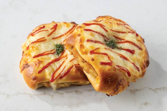 Hash Brown Bread with Ham and Cheese