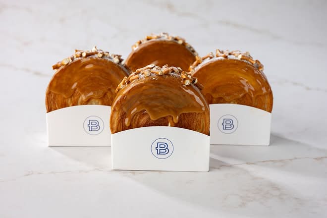 Salted Caramel Pretzel Supreme Croissant